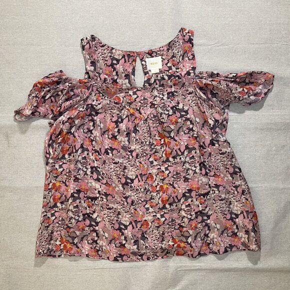 Maeve - Anthropologie | Hana Open Shoulder Top | Medium - Picture 5 of 12